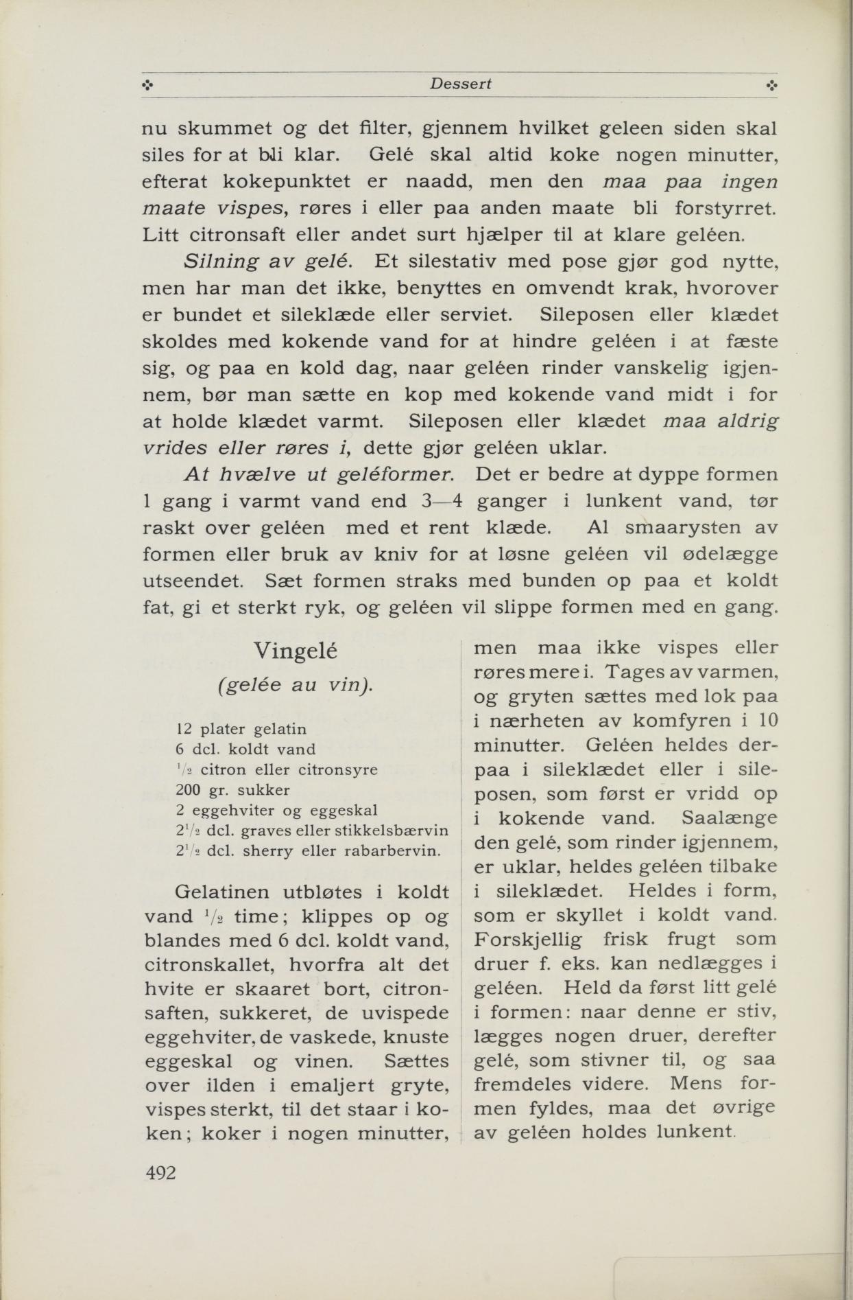 Faksimile av 1914-siden hos Nasjonalbiblioteket