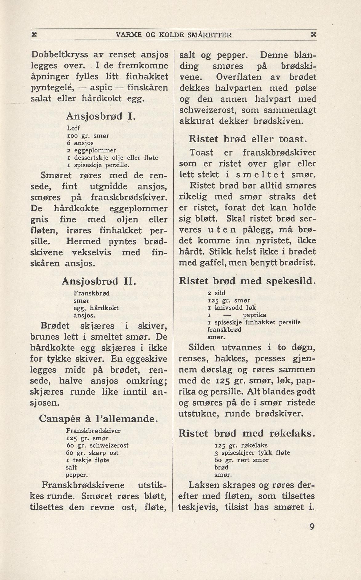 Faksimile av 1949-siden hos Nasjonalbiblioteket