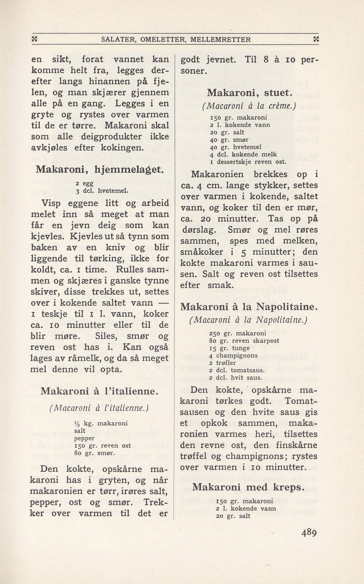 Faksimile av 1949-siden hos Nasjonalbiblioteket
