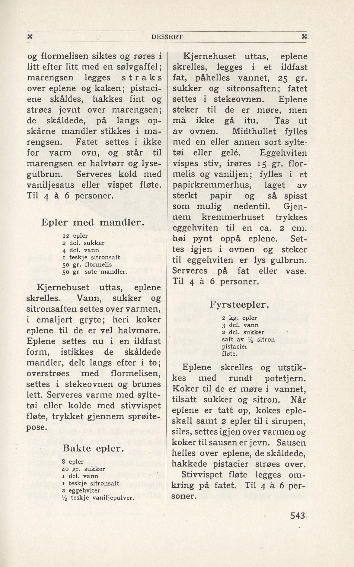 Faksimile av 1949-siden hos Nasjonalbiblioteket