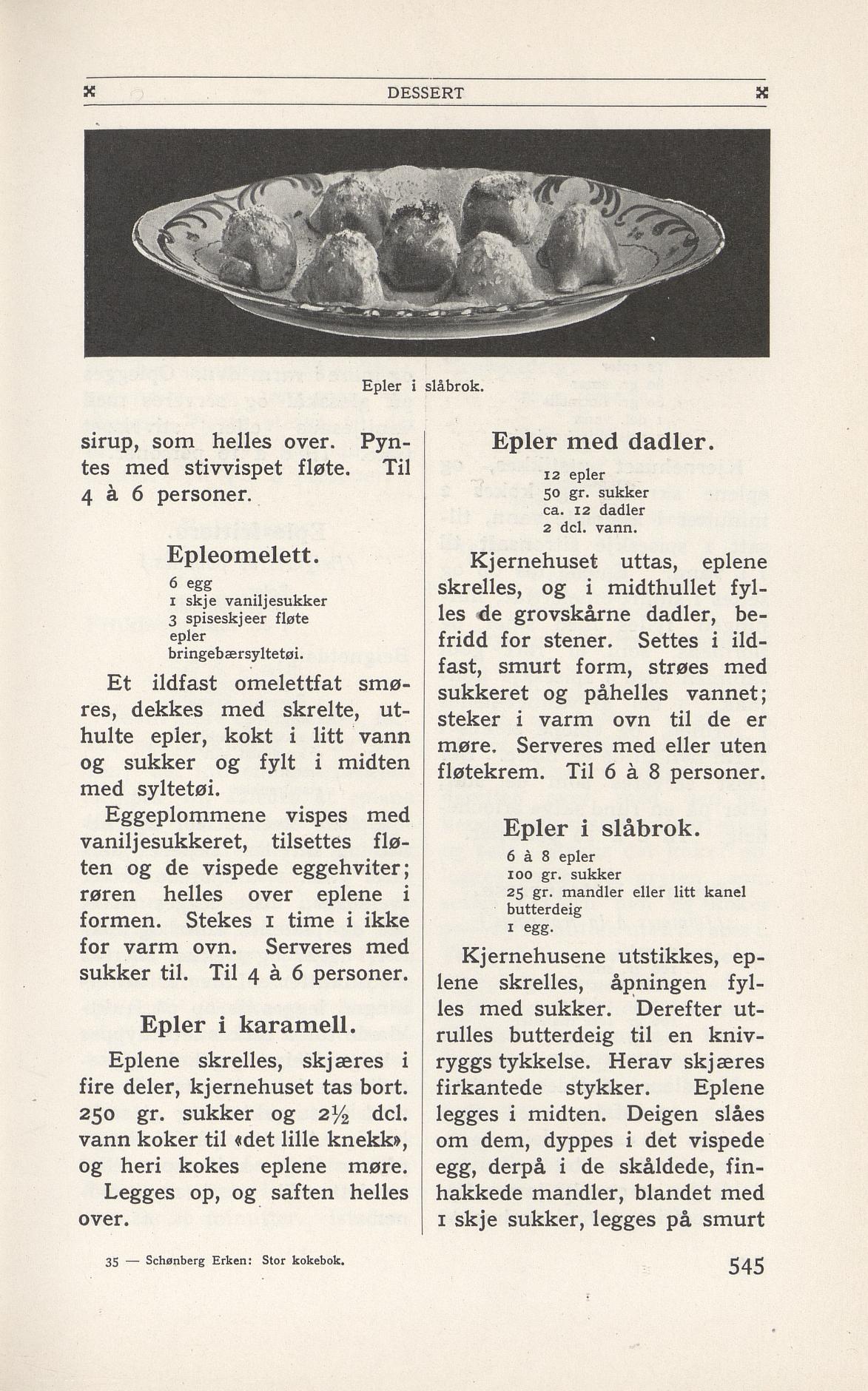 Faksimile av 1949-siden hos Nasjonalbiblioteket