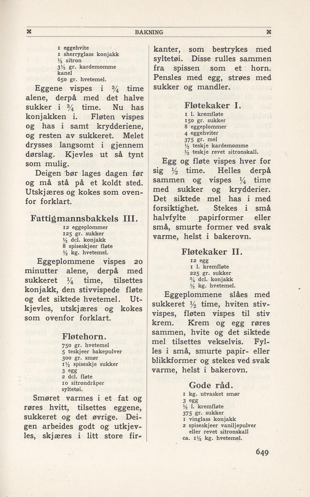 Faksimile av 1949-siden hos Nasjonalbiblioteket