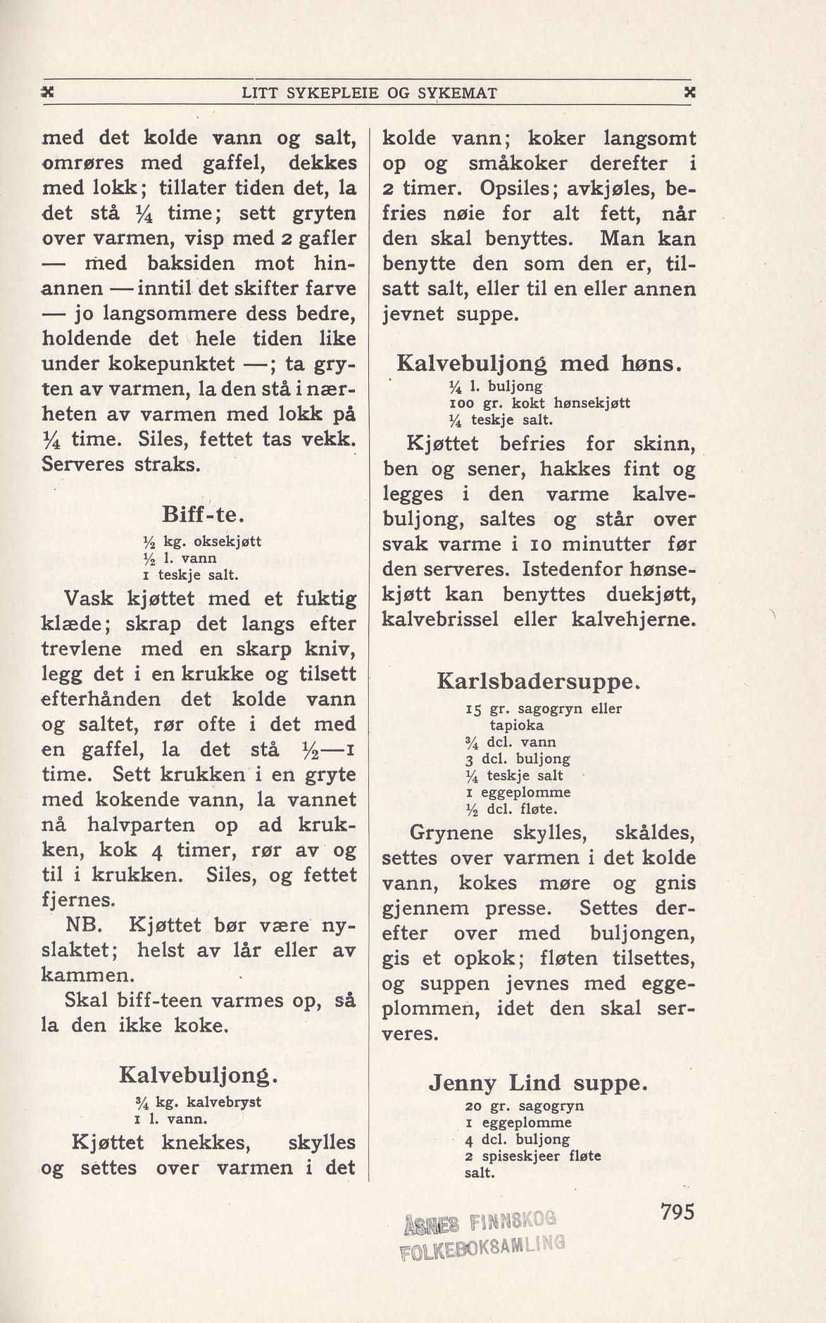 Faksimile av 1949-siden hos Nasjonalbiblioteket