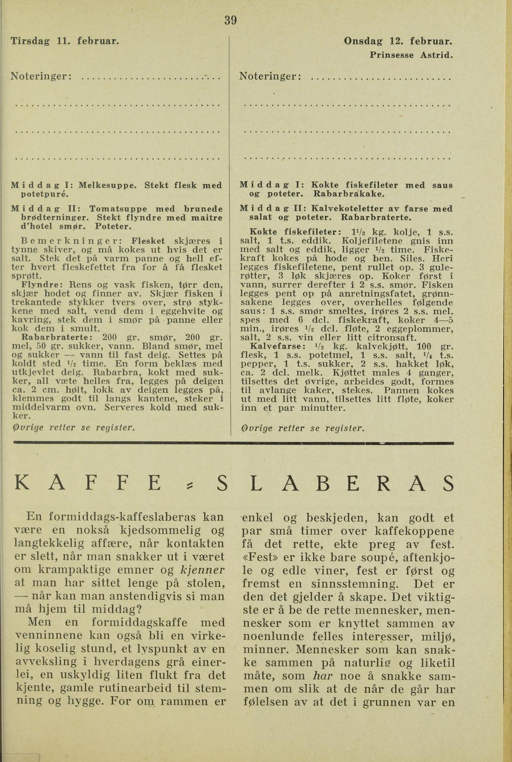 Faksimile av almanakksiden 11. februar 1936