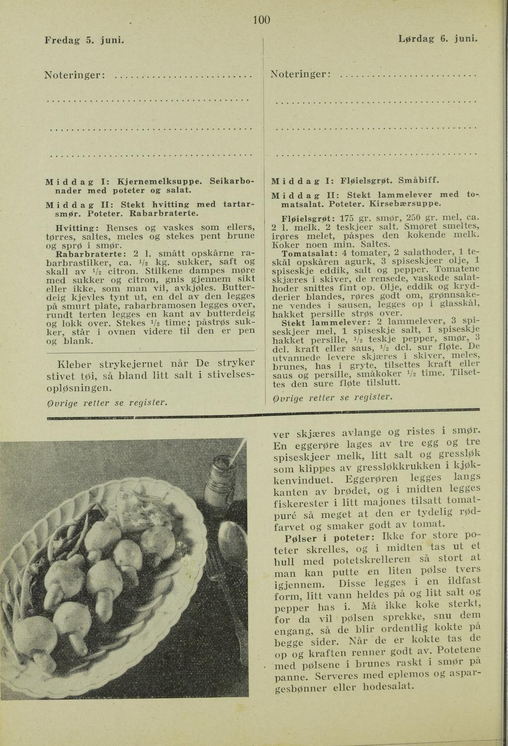 Faksimile av almanakksiden 5. juni 1936