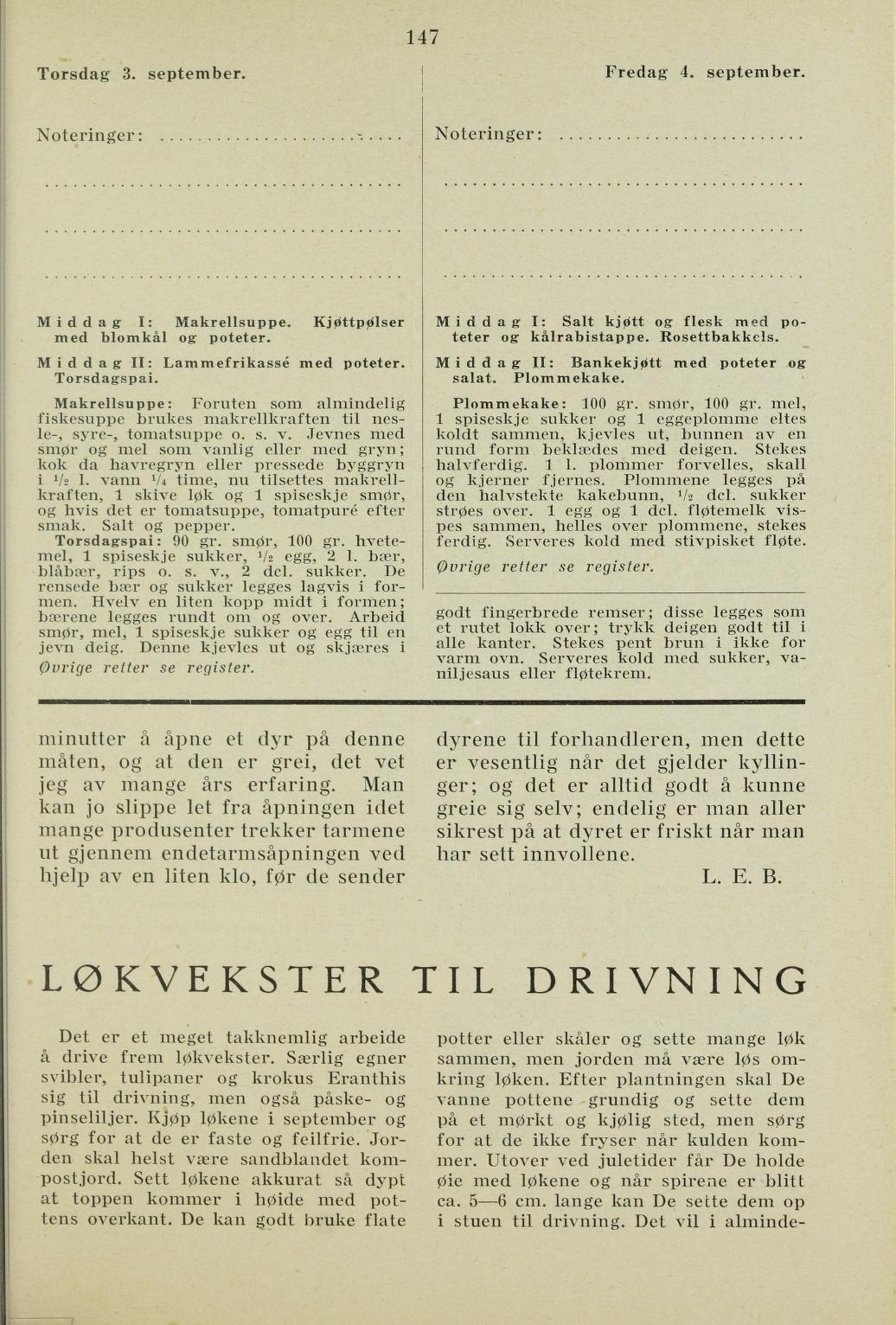 Faksimile av almanakksiden 3. september 1936