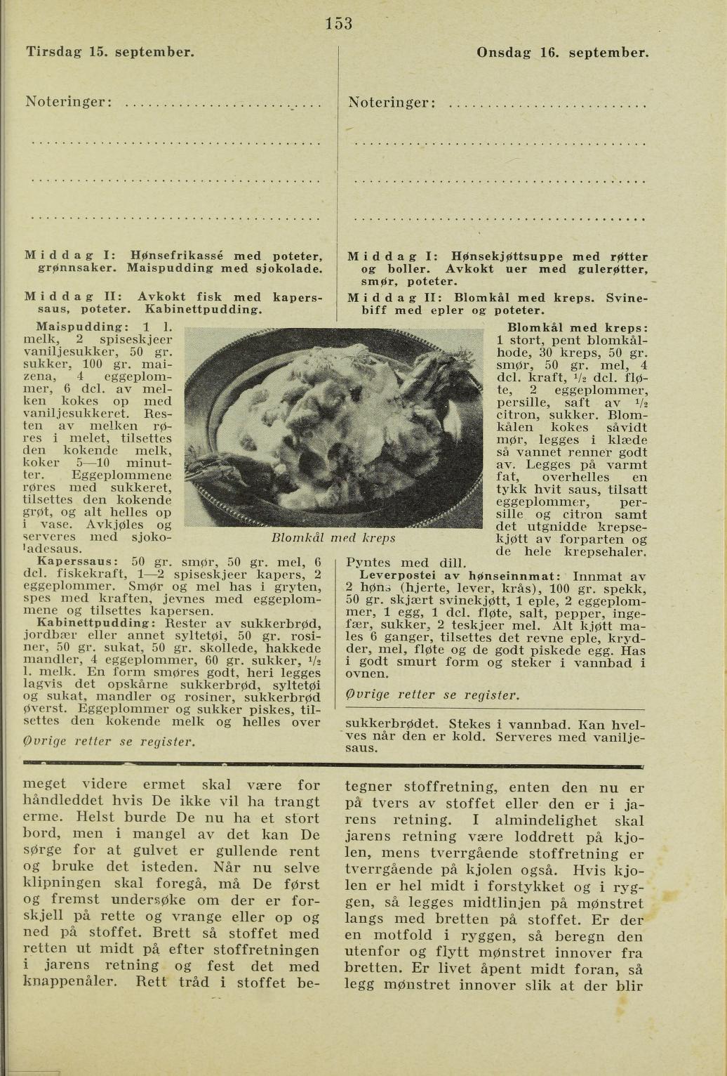 Faksimile av almanakksiden 15. september 1936