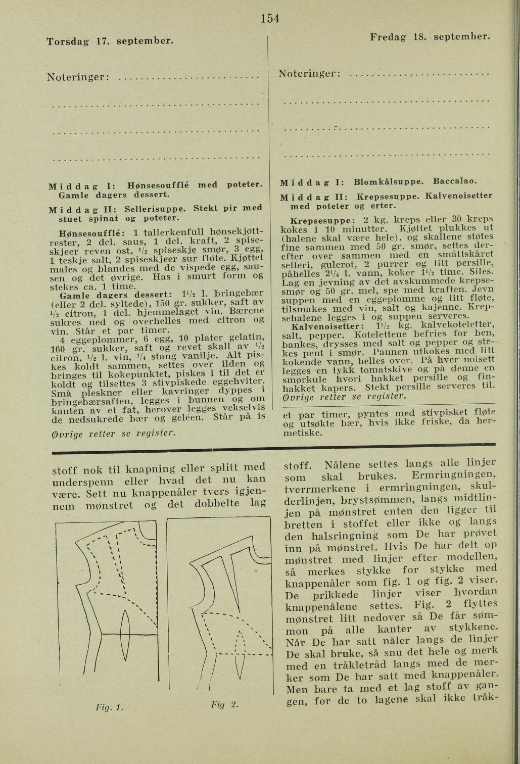 Faksimile av almanakksiden 17. september 1936