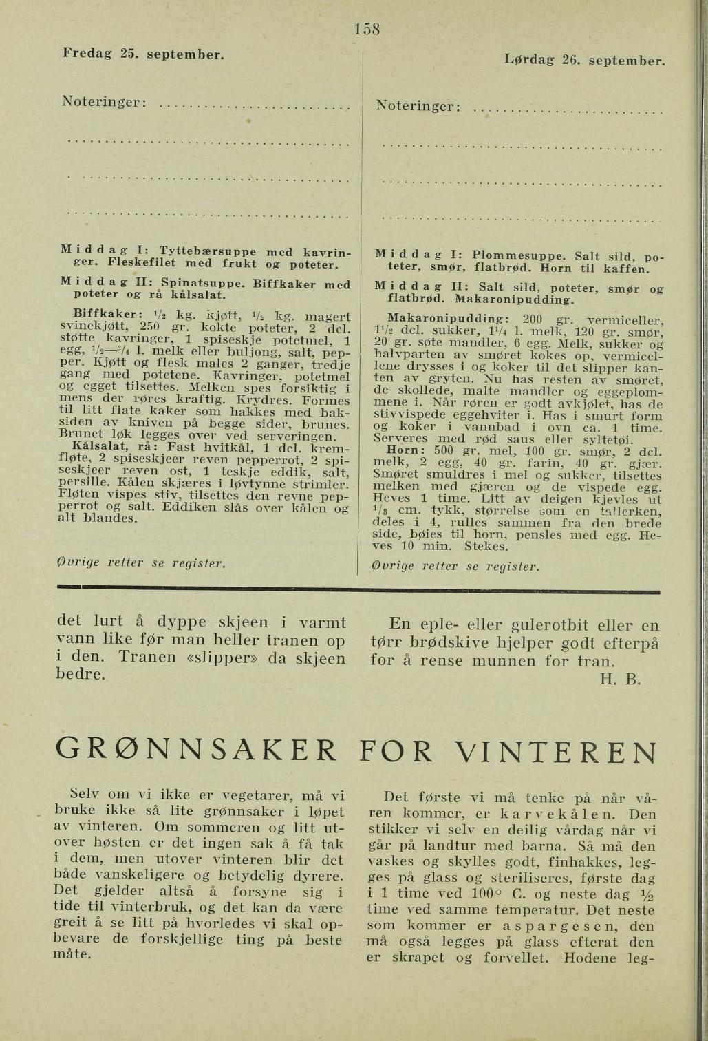 Faksimile av almanakksiden 25. september 1936