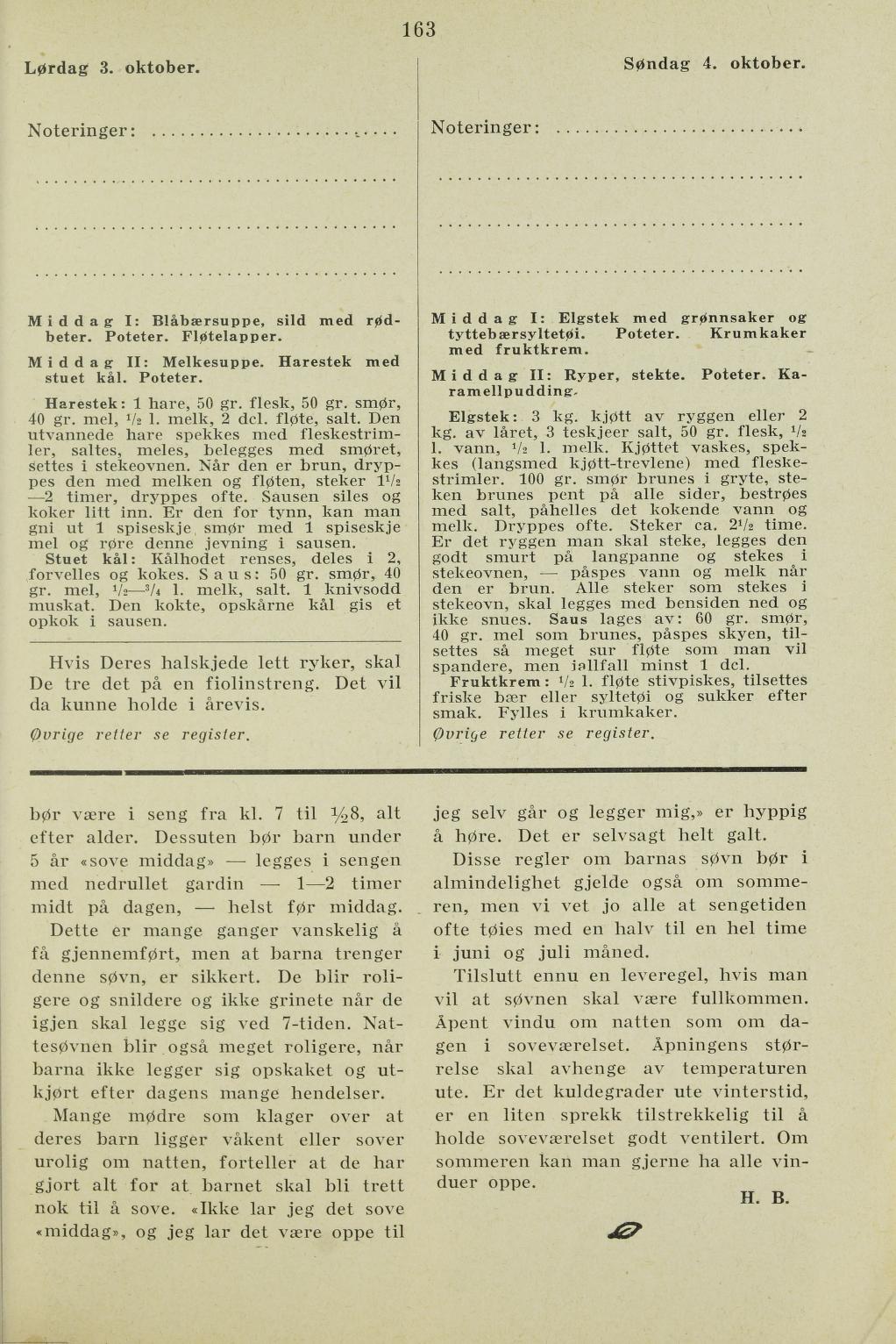 Faksimile av almanakksiden 3. oktober 1936