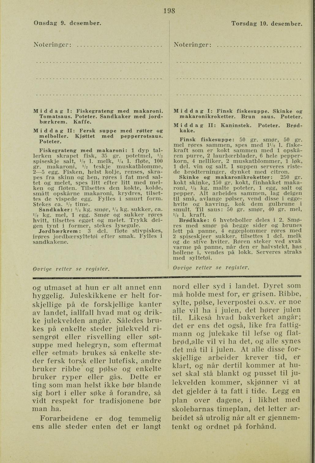 Faksimile av almanakksiden 9. desember 1936