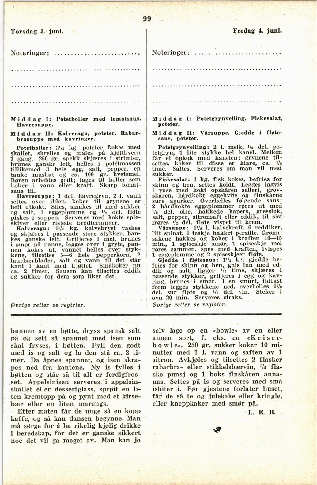 Faksimile av almanakksiden 3. juni 1937