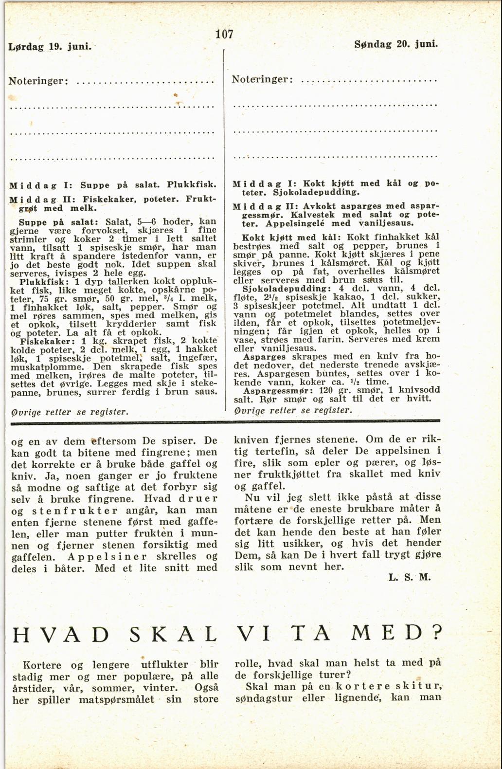 Faksimile av almanakksiden 19. juni 1937