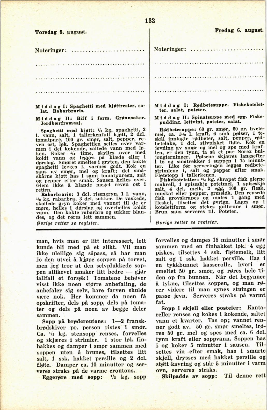 Faksimile av almanakksiden 5. august 1937