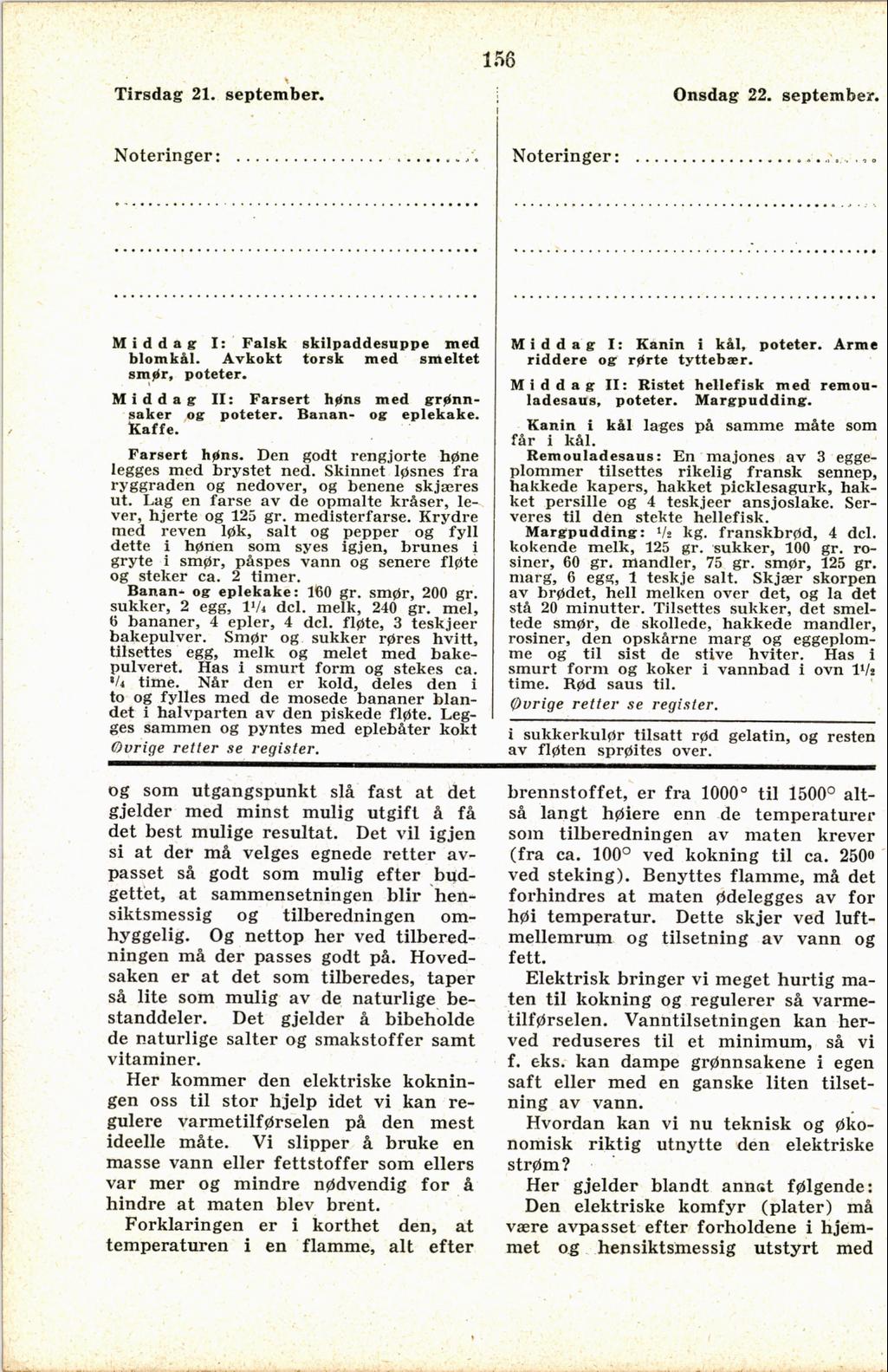 Faksimile av almanakksiden 21. september 1937