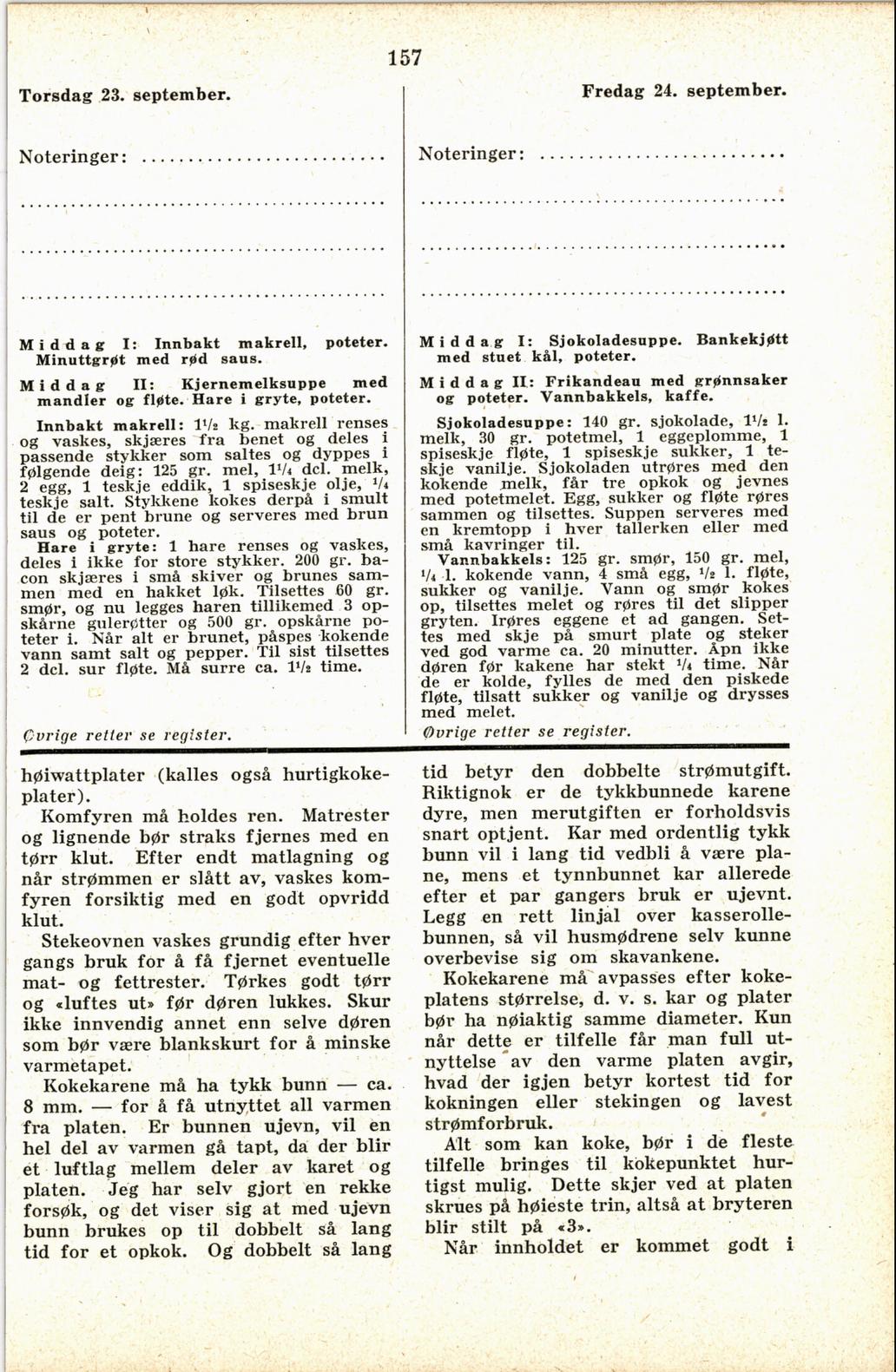Faksimile av almanakksiden 23. september 1937