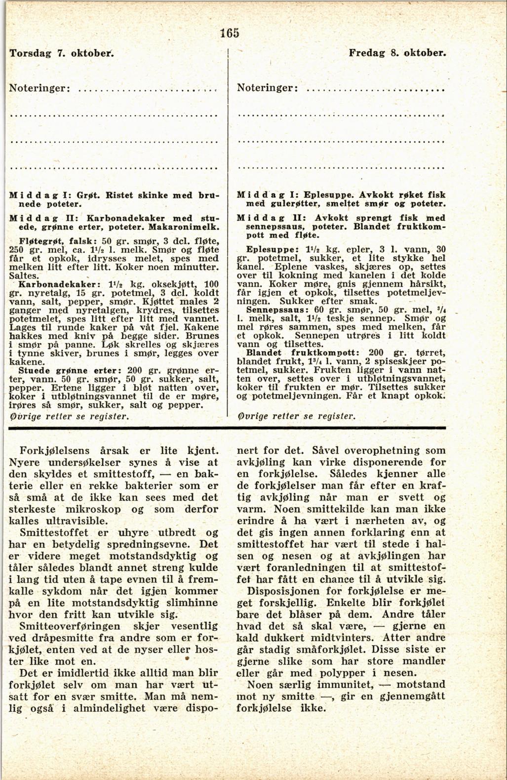 Faksimile av almanakksiden 7. oktober 1937