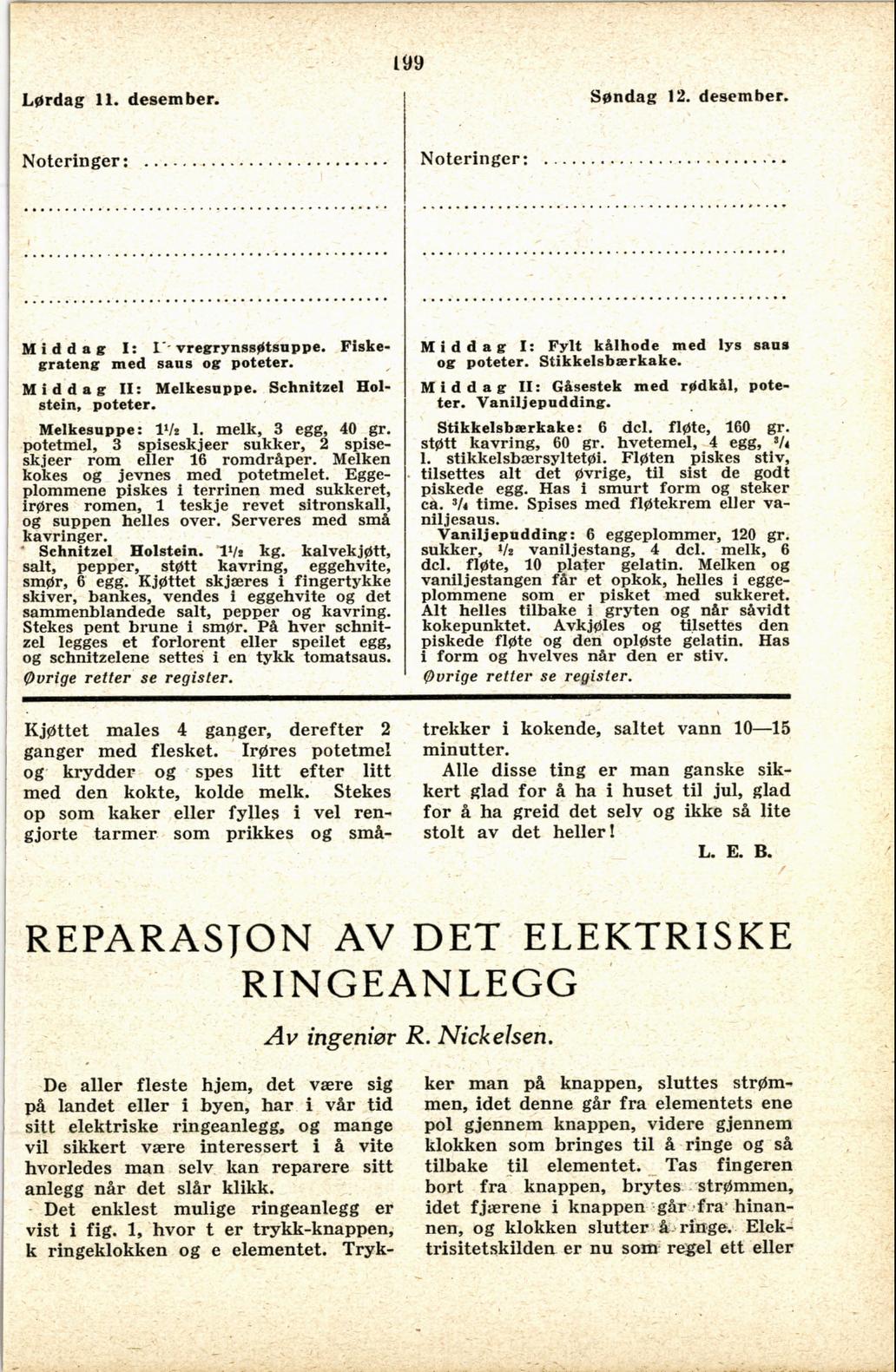 Faksimile av almanakksiden 11. desember 1937