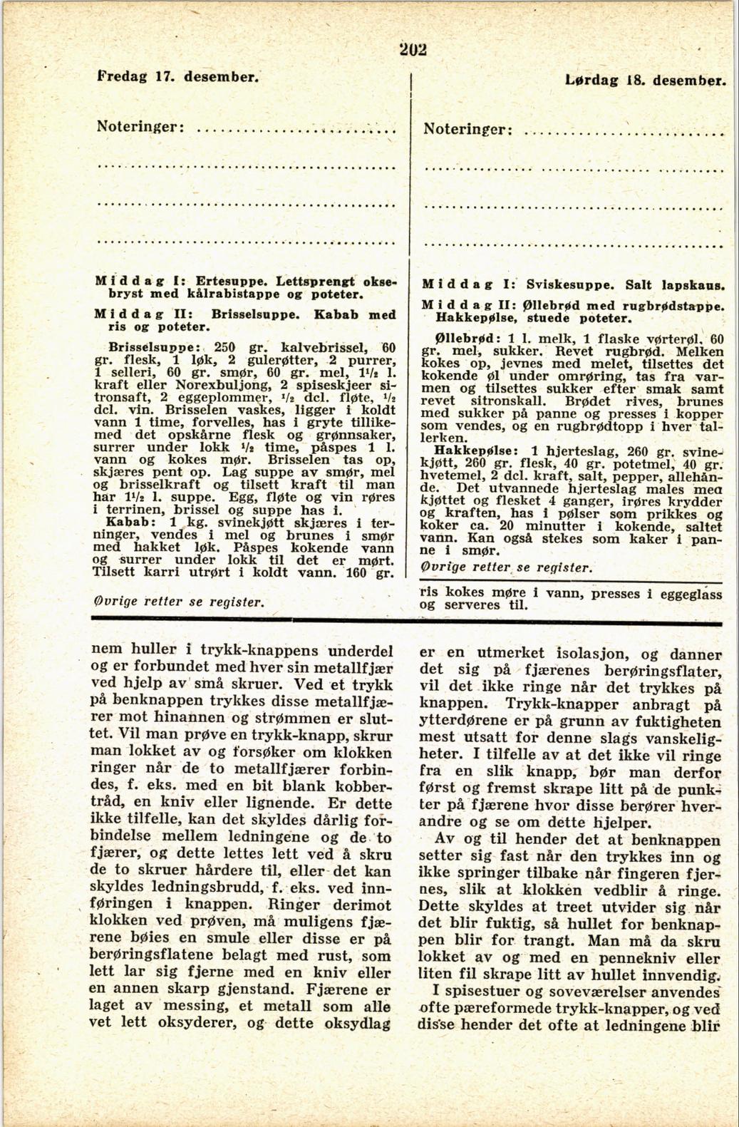 Faksimile av almanakksiden 17. desember 1937