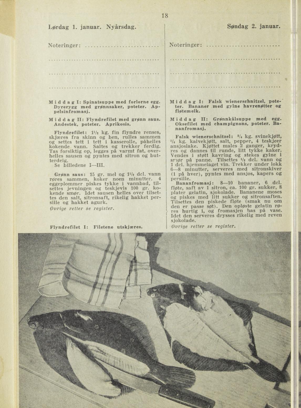 Faksimile av almanakksiden 1. januar 1938