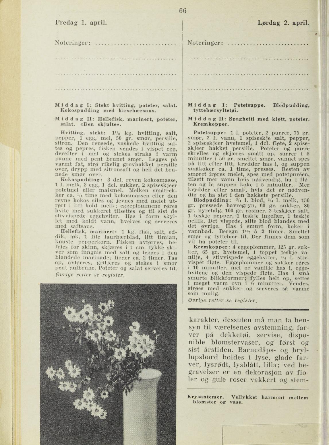 Faksimile av almanakksiden 1. april 1938