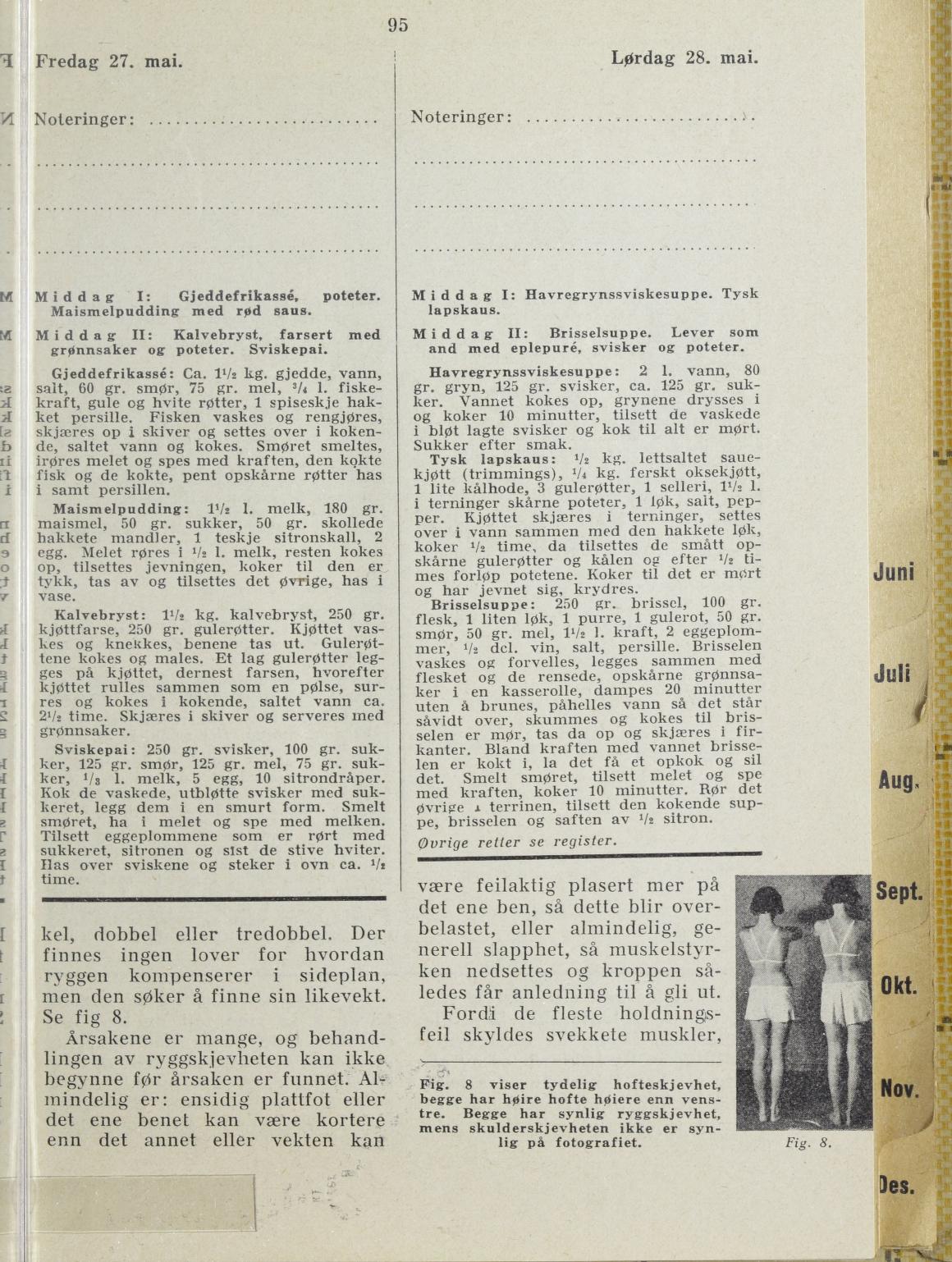 Faksimile av almanakksiden 27. mai 1938