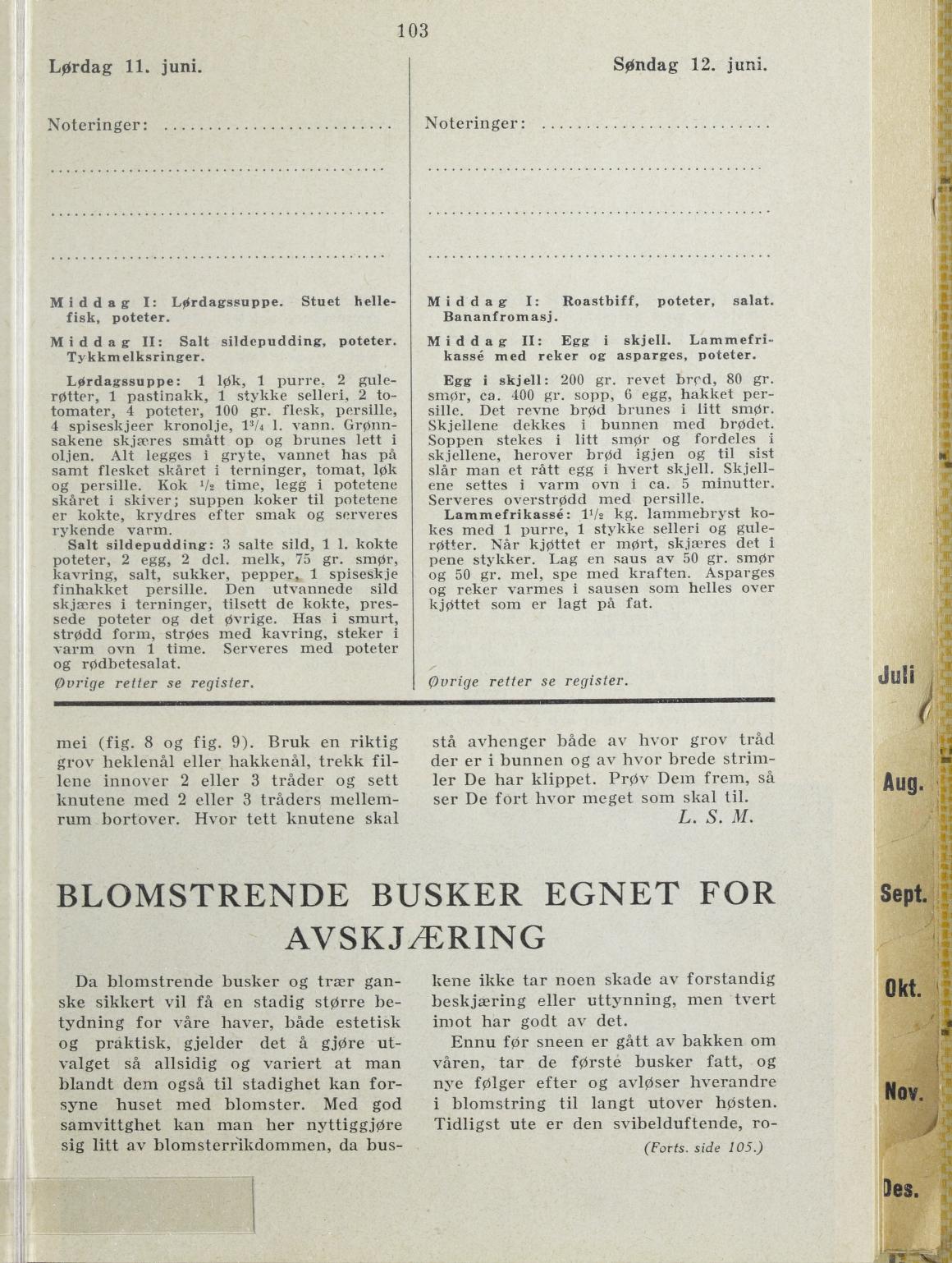 Faksimile av almanakksiden 11. juni 1938
