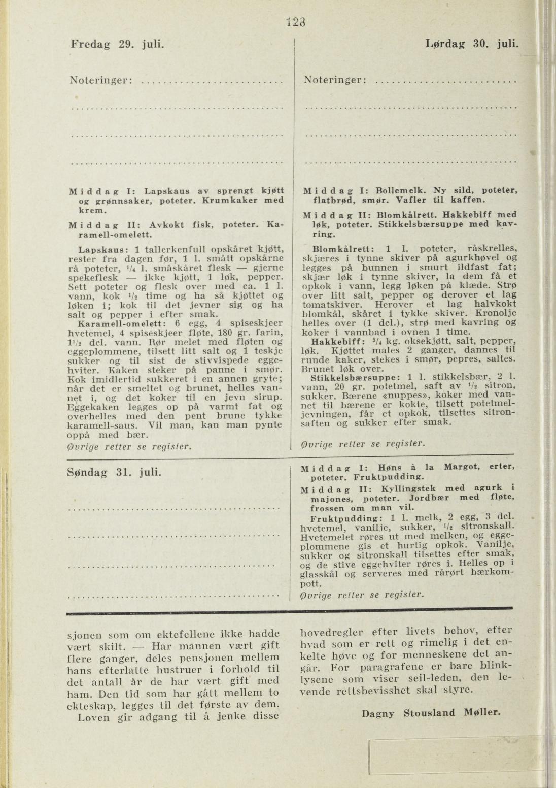 Faksimile av almanakksiden 29. juli 1938