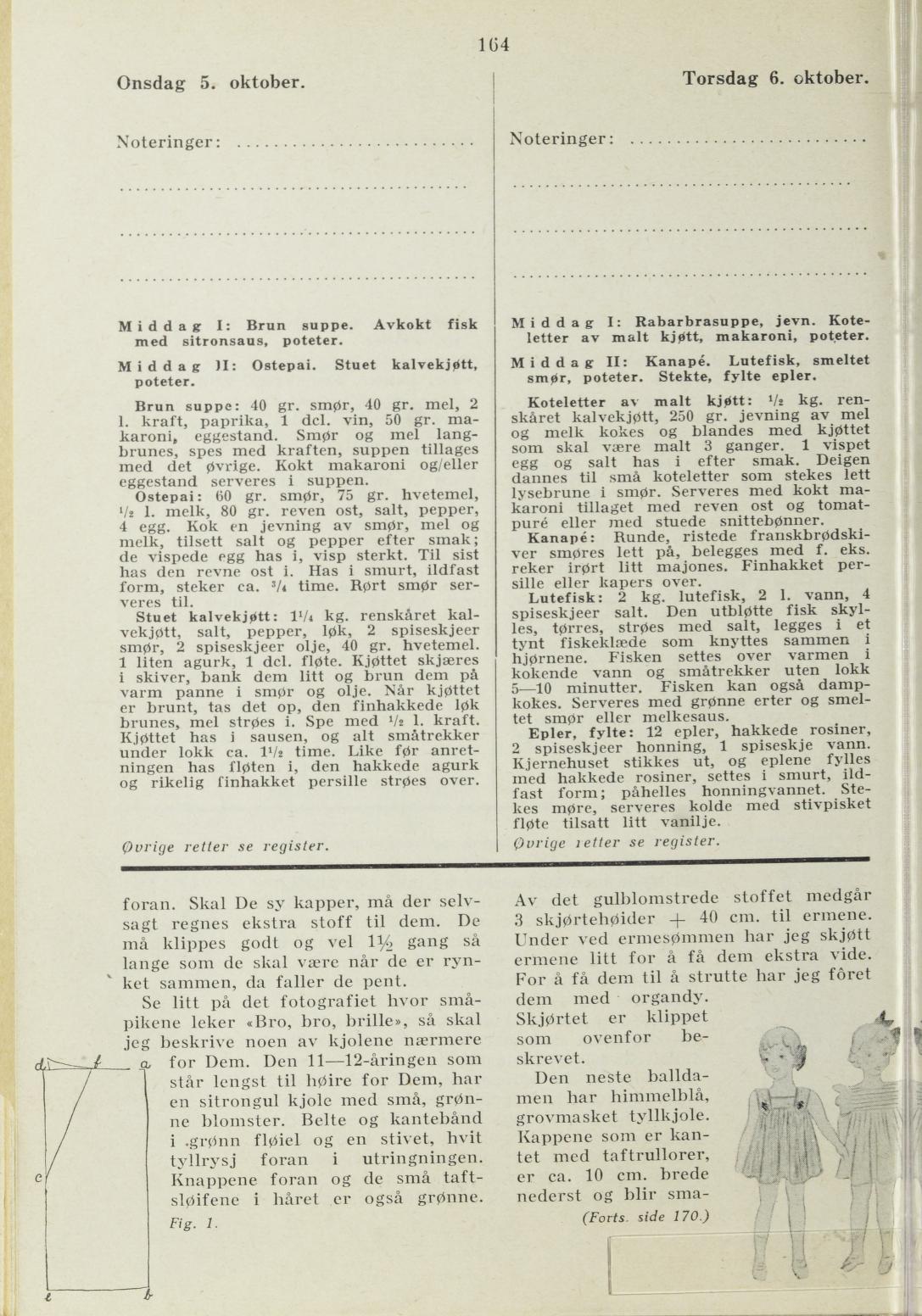 Faksimile av almanakksiden 5. oktober 1938