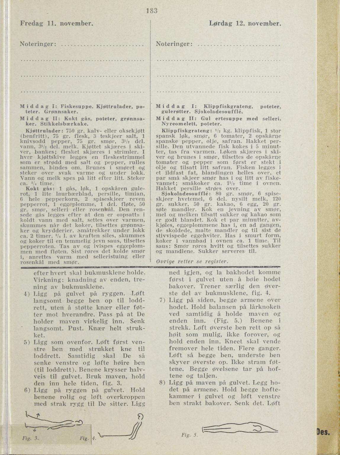 Faksimile av almanakksiden 11. november 1938
