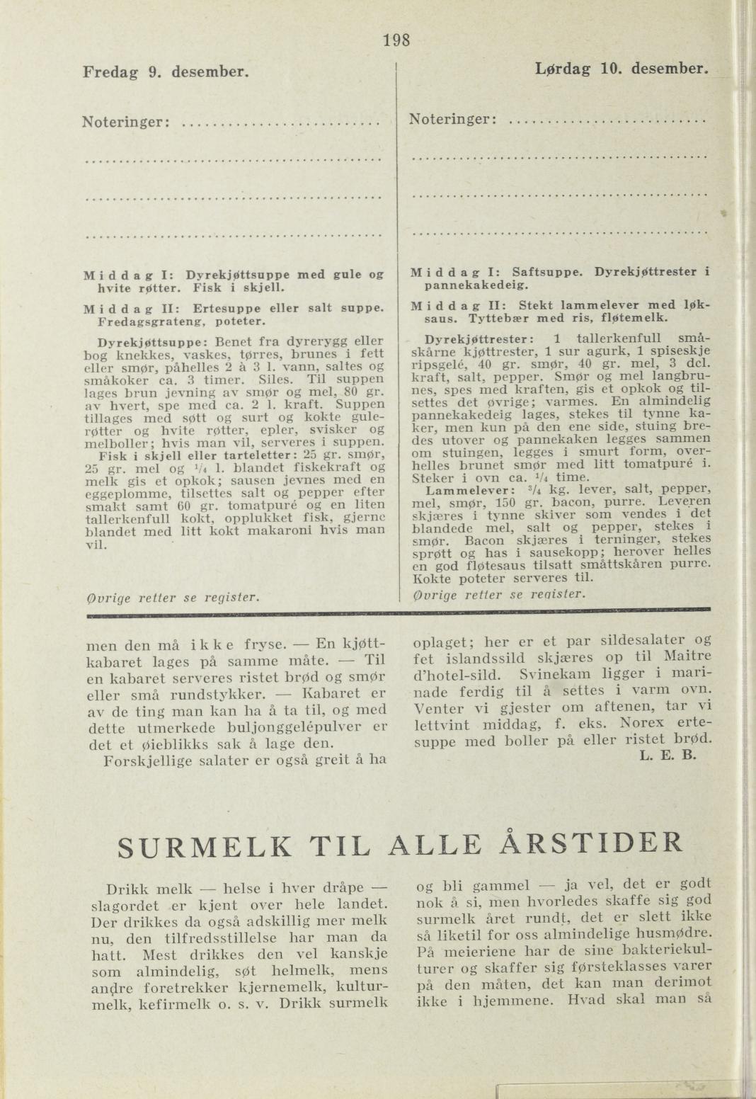 Faksimile av almanakksiden 9. desember 1938
