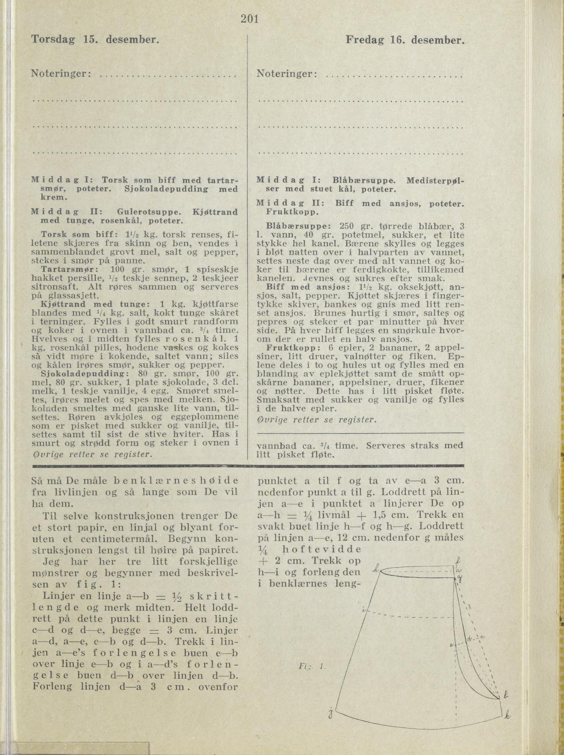 Faksimile av almanakksiden 15. desember 1938
