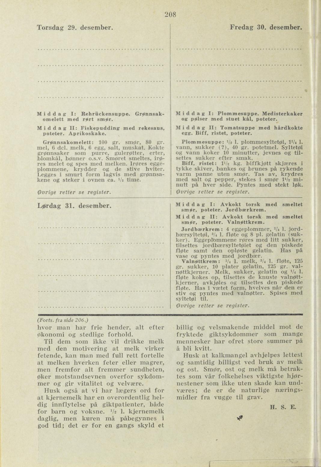 Faksimile av almanakksiden 29. desember 1938