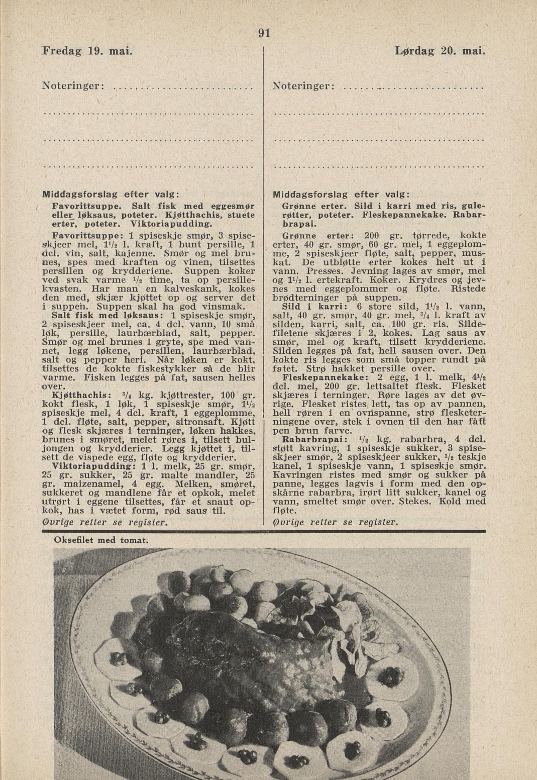 Faksimile av almanakksiden 19. mai 1939
