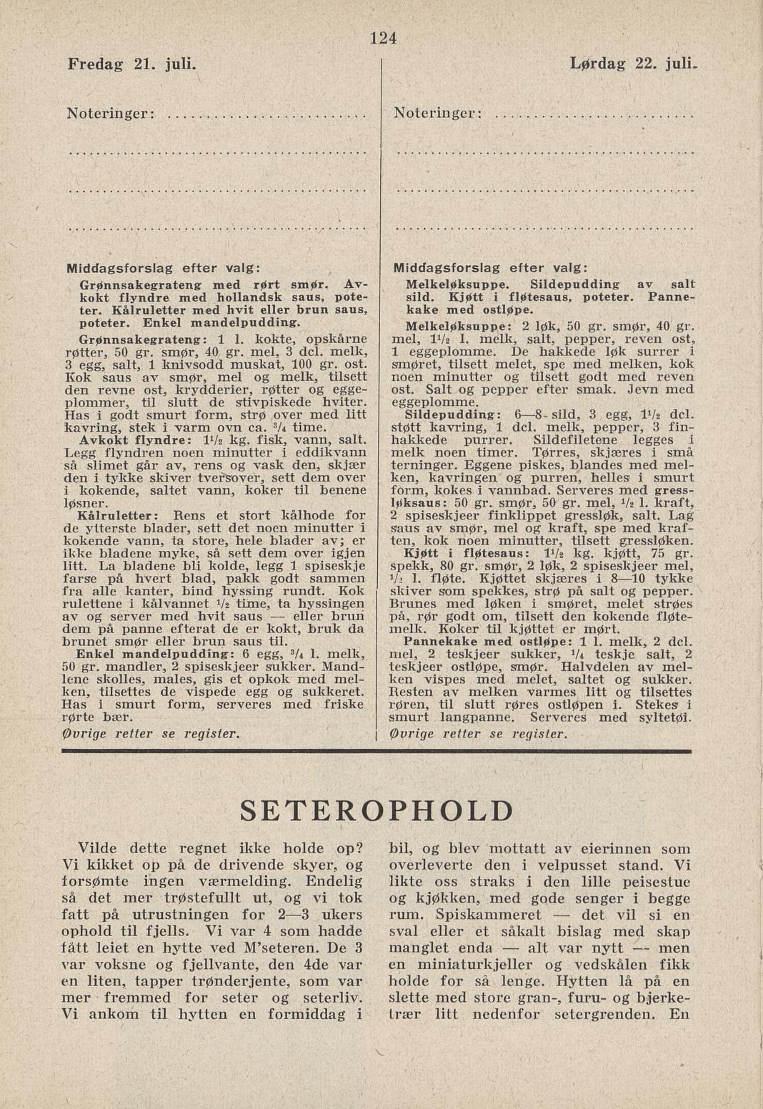 Faksimile av almanakksiden 21. juli 1939