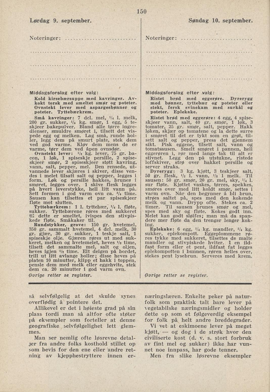 Faksimile av almanakksiden 9. september 1939