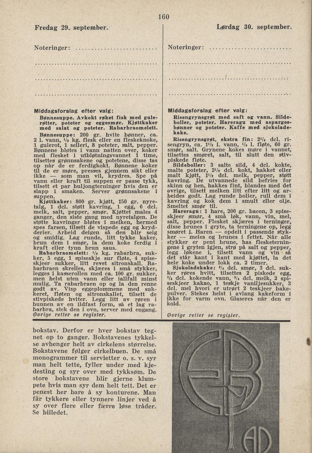 Faksimile av almanakksiden 29. september 1939