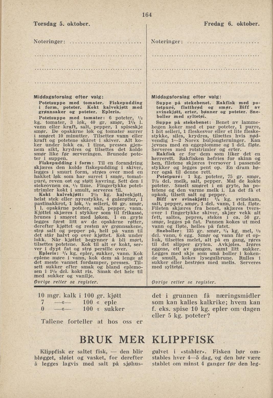 Faksimile av almanakksiden 5. oktober 1939
