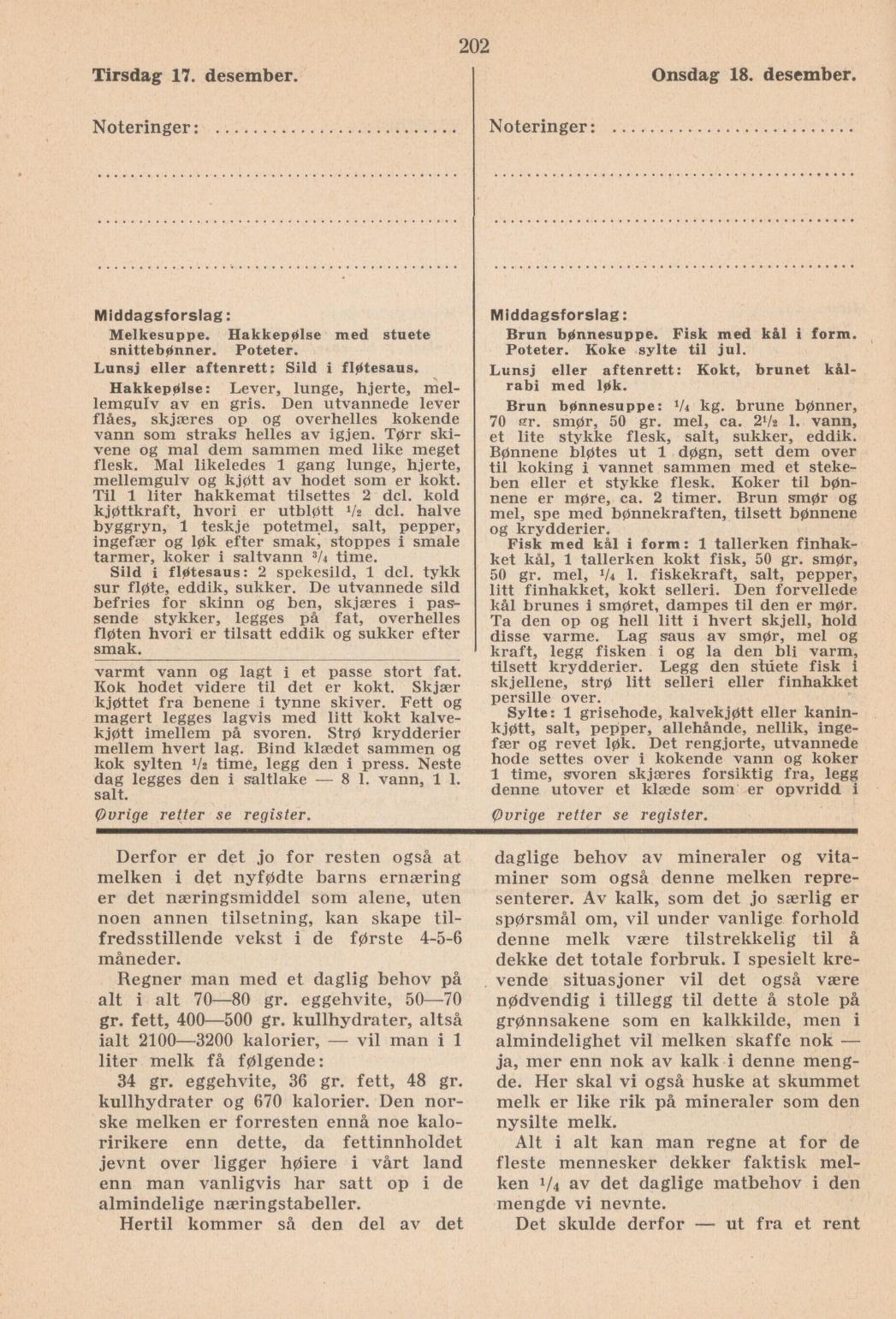 Faksimile av almanakksiden 17. desember 1940