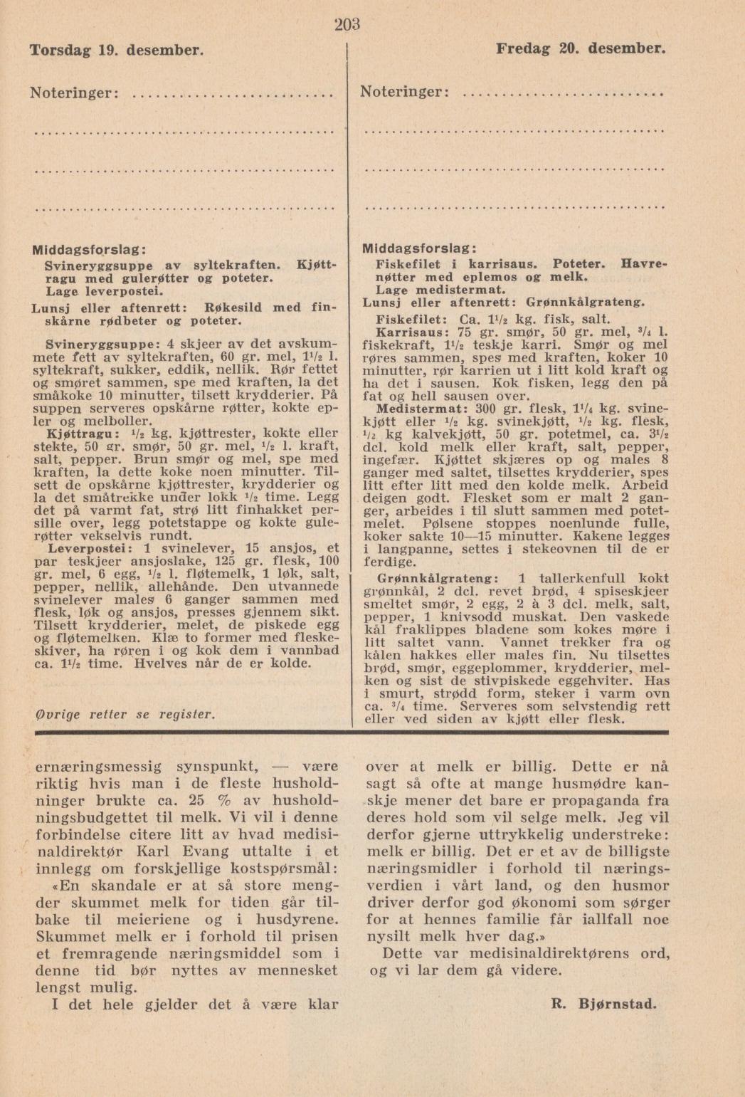 Faksimile av almanakksiden 19. desember 1940