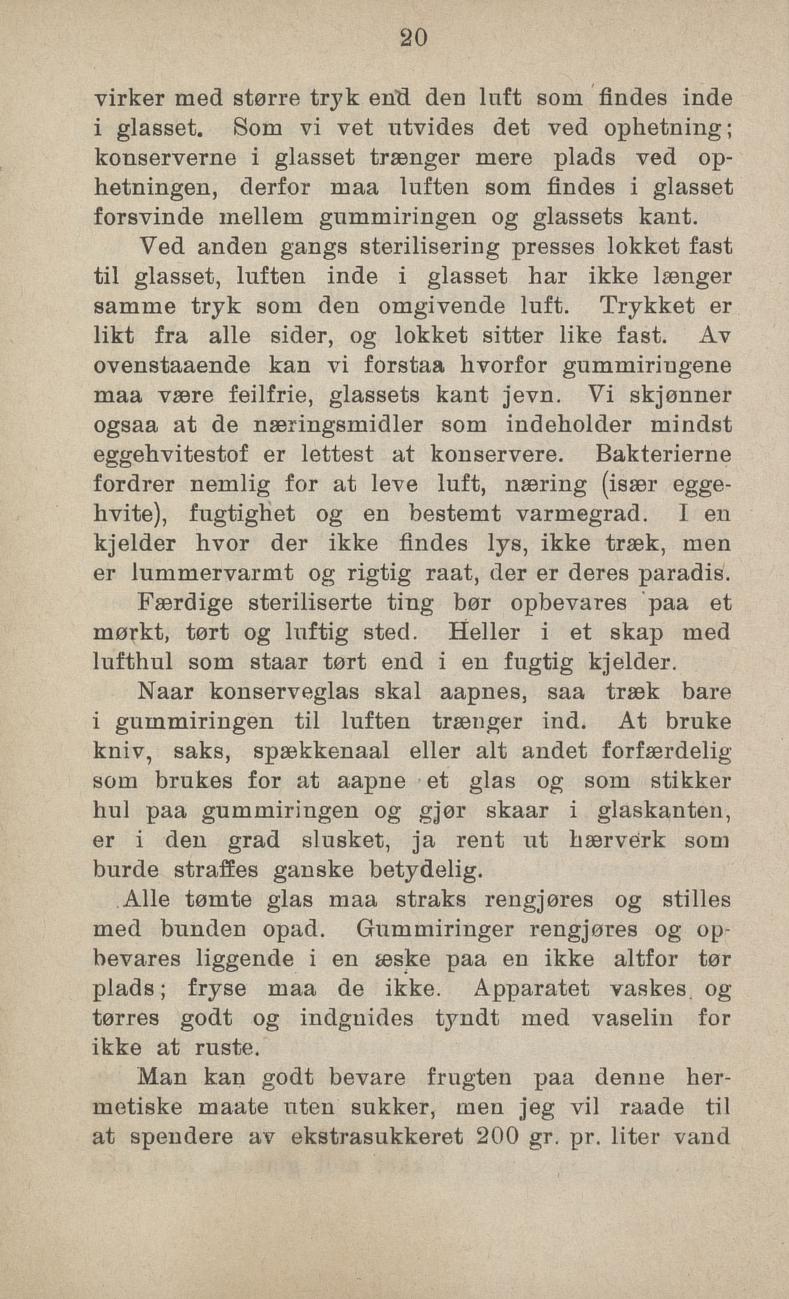 Faksimile av «Appelsinskal, nedlagt» fra Sylting uten sukker 1918