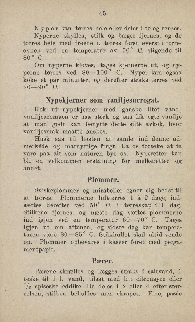 Faksimile av «Nyper» fra Sylting uten sukker 1918