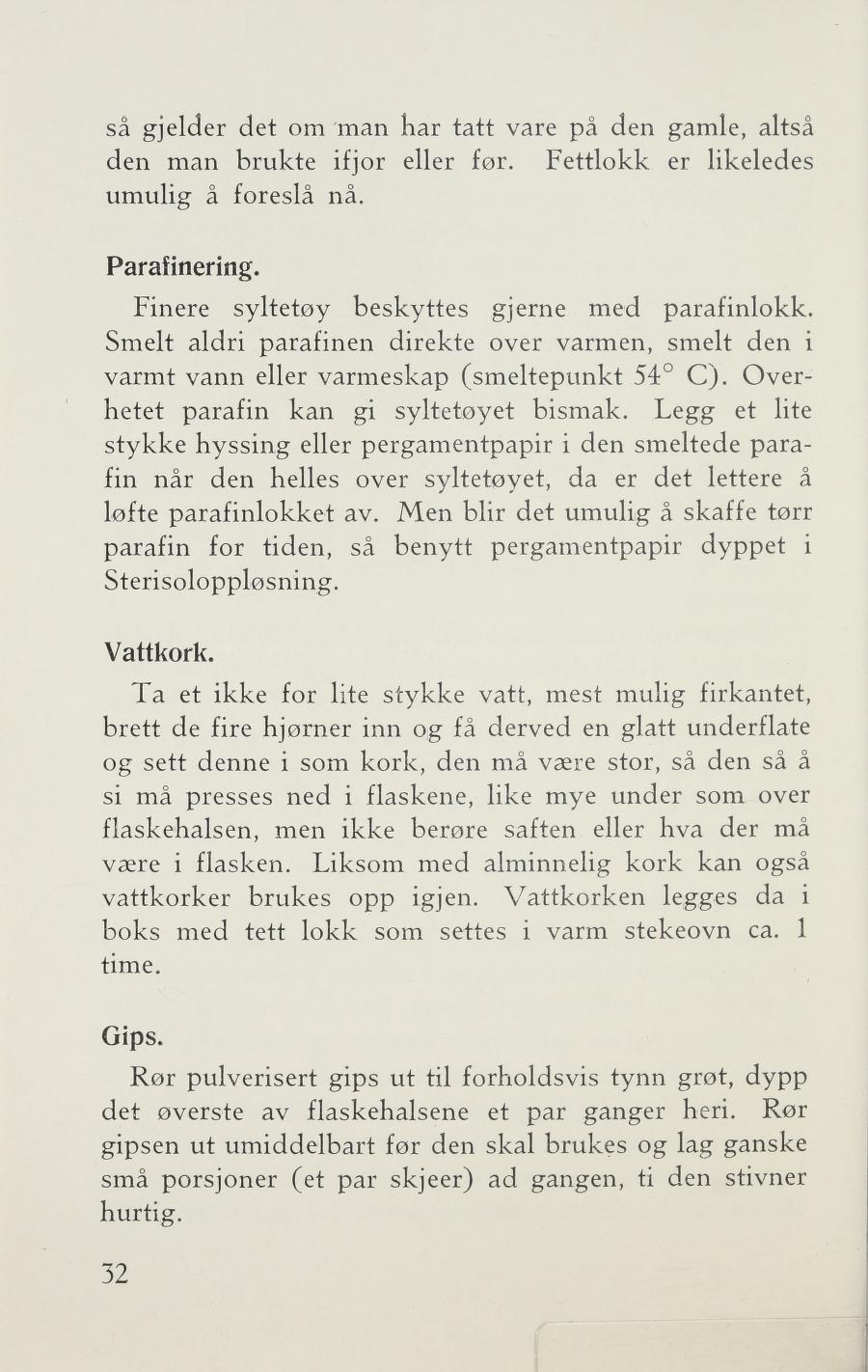 Faksimile av «Rognebær- og gulrotmarmelade» fra Sylting uten sukker 1943