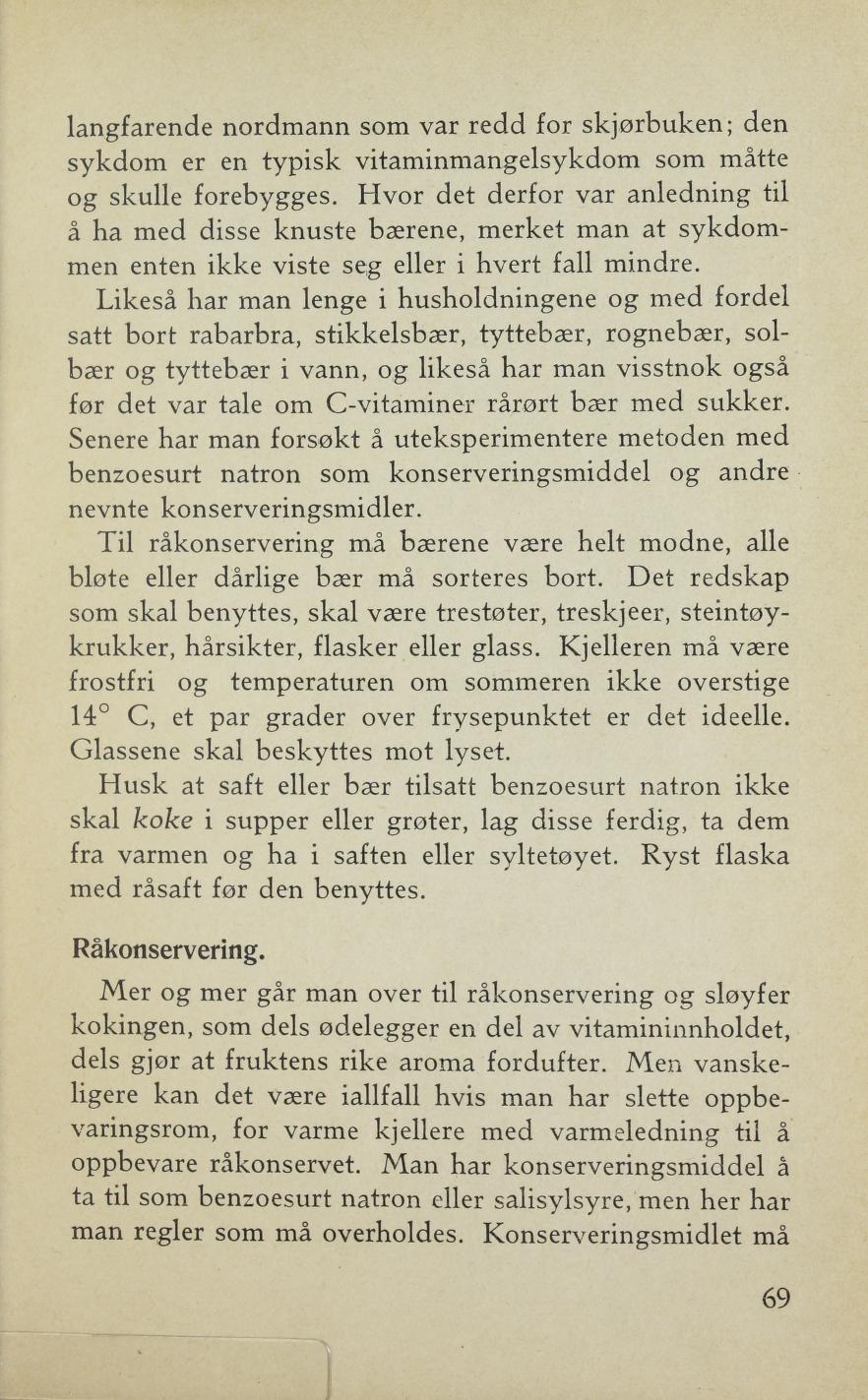 Faksimile av «Moltepuré» fra Sylting uten sukker 1943